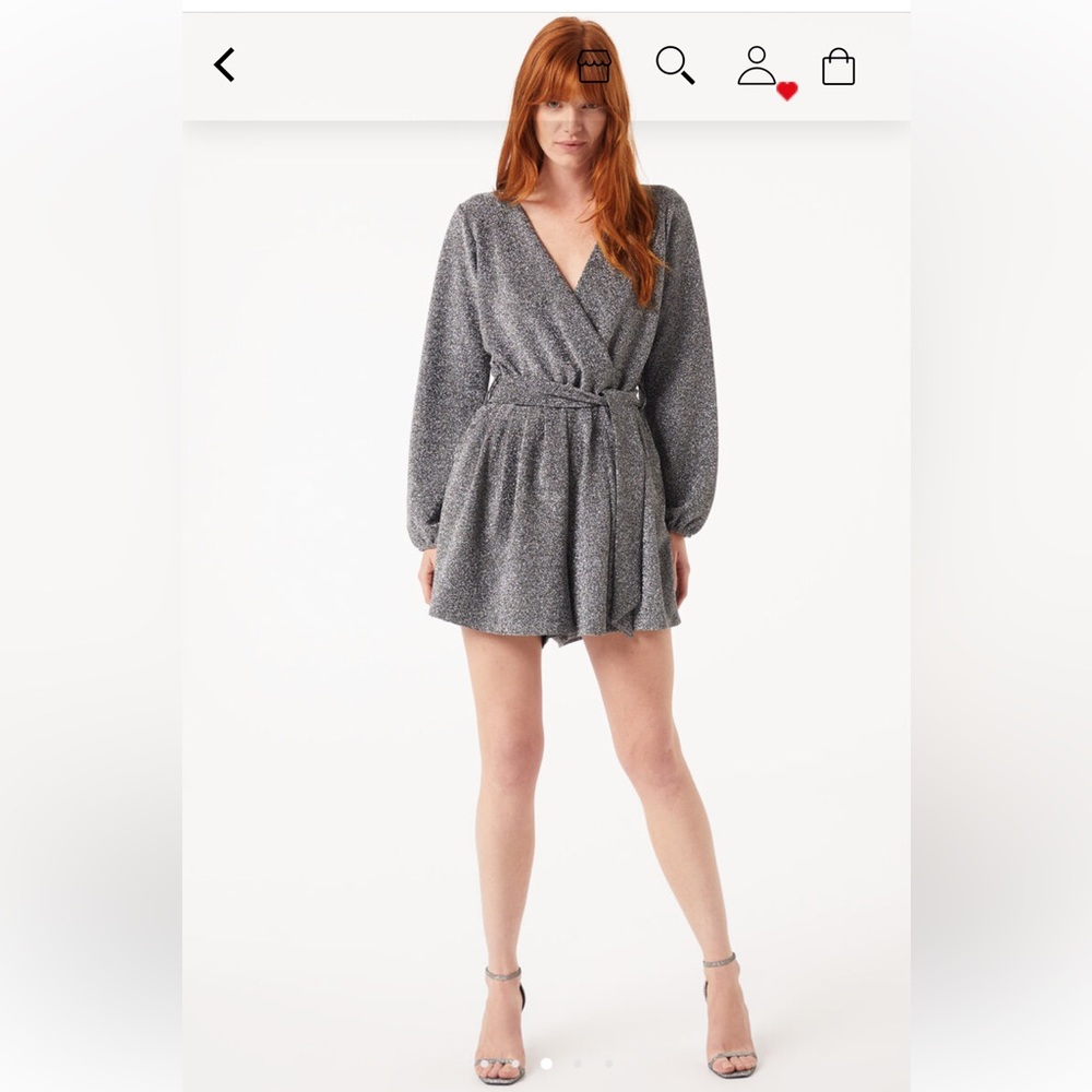 Holiday party romper